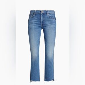 MOTHER Denim the Insider Crop Step Fray in Juicin - size 25